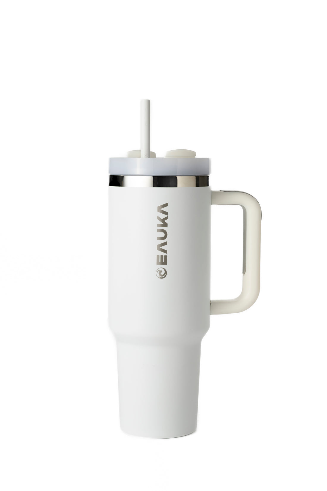 Thumbler with Filter Straw-White