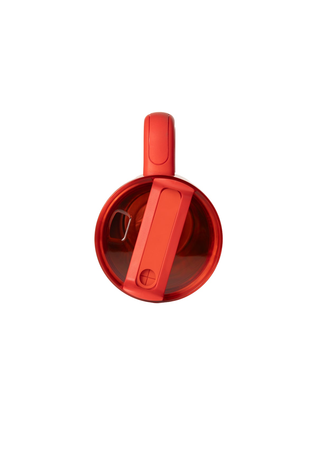 Thumbler with Filter Straw- Red