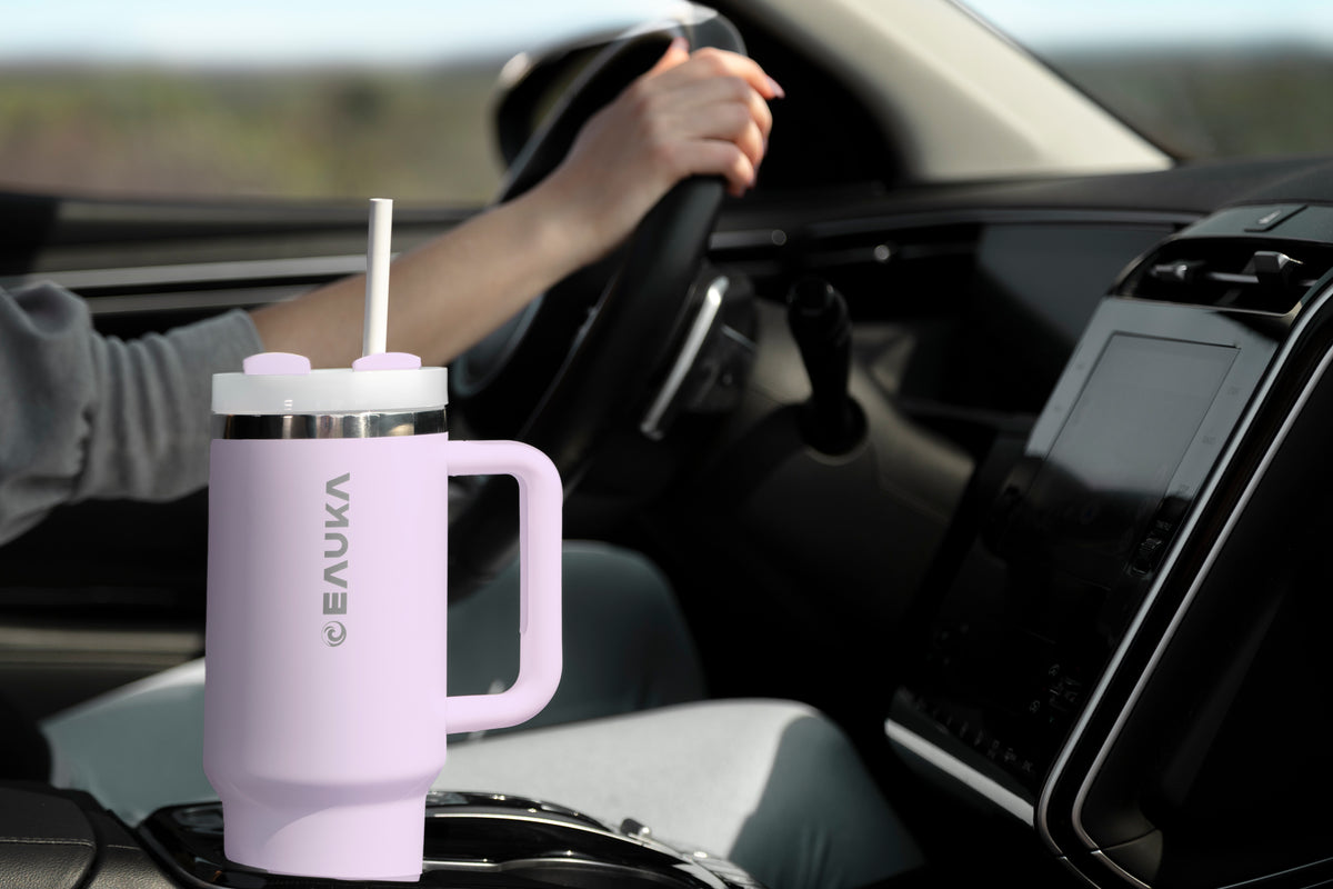 Thumbler with Filter Straw-Pastel Lilac
